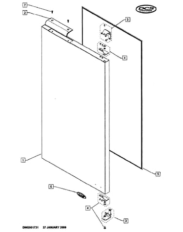 Door assy
