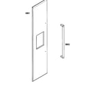 Thermador T18BD80FLE door outer diagram