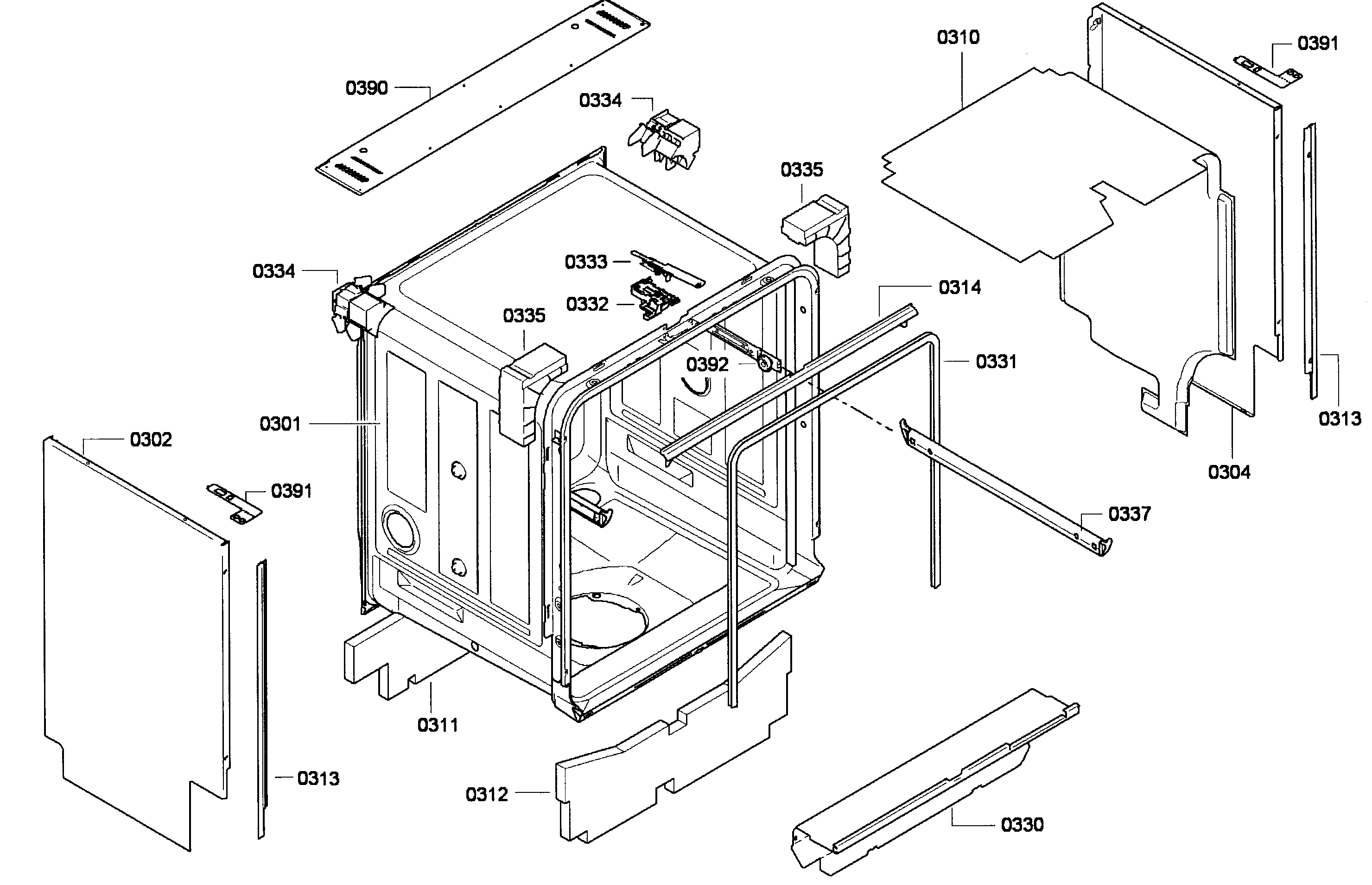 CABINET ASSY