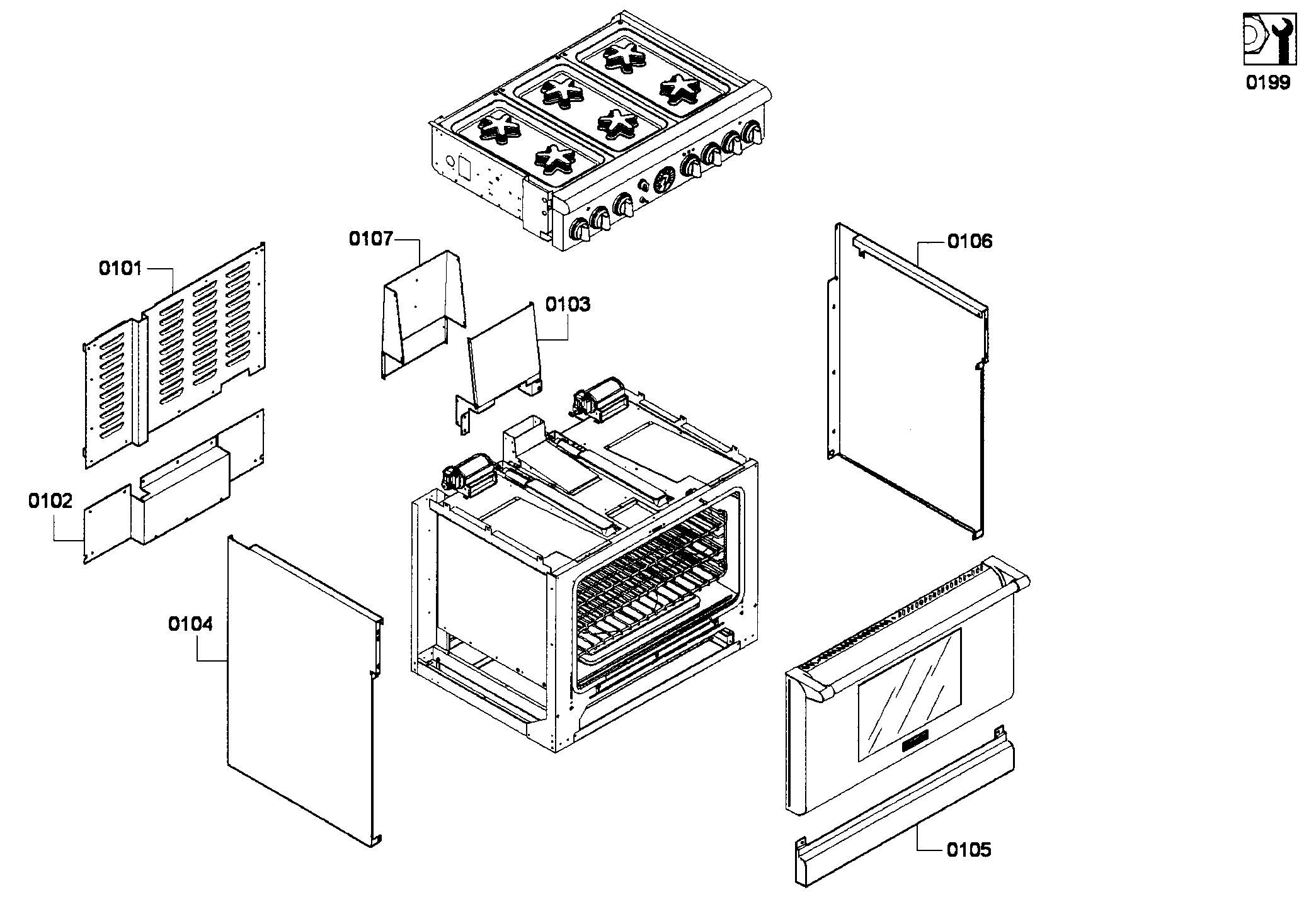 Cabinet assy