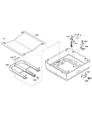 Oven burner