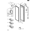 Fisher & Paykel RX256DT4X1-22615A right door diagram