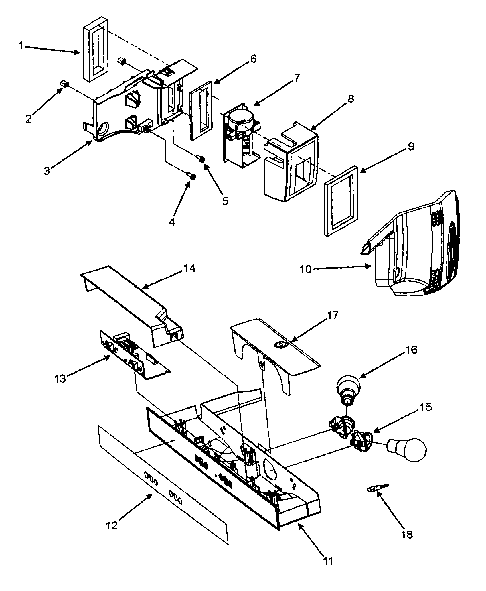 Controls assy