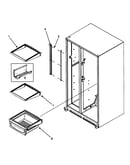 Refrig shelfs