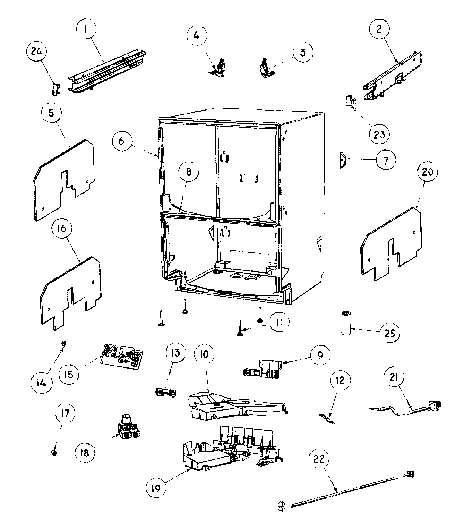 Cabinet assy