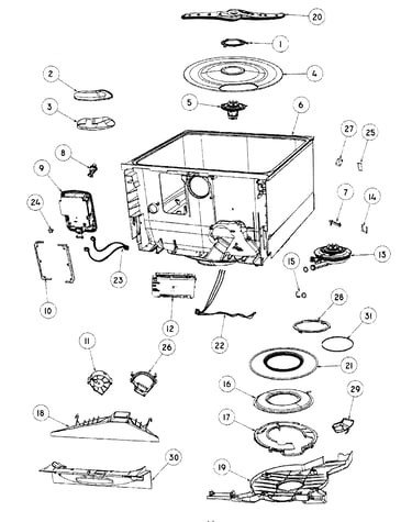 Tubs assy