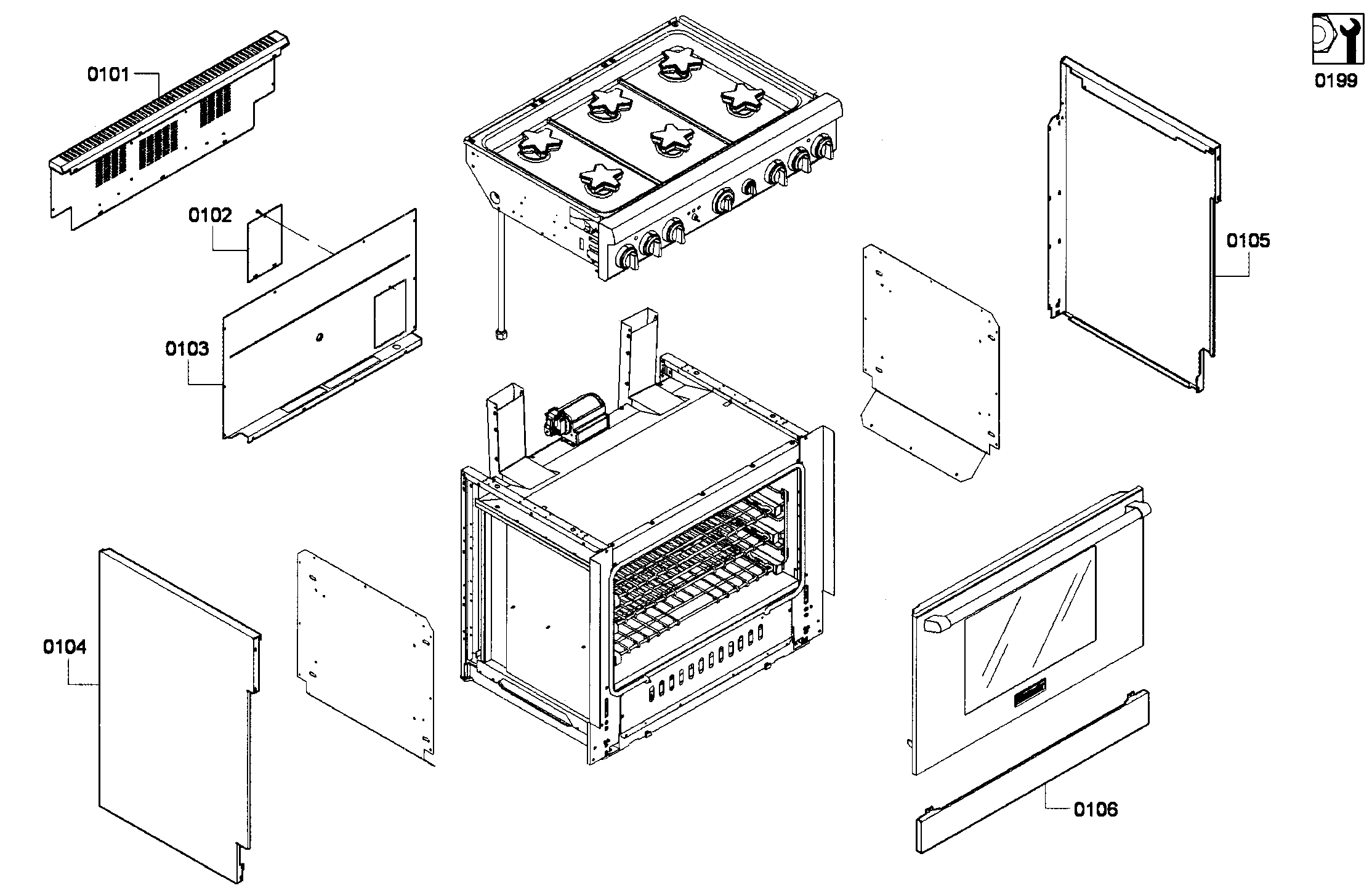 Cabinet assy