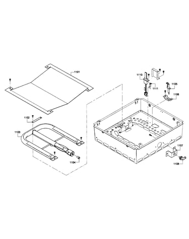 Oven burner