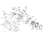 Bosch WTVC533AUS/09 motor assy diagram
