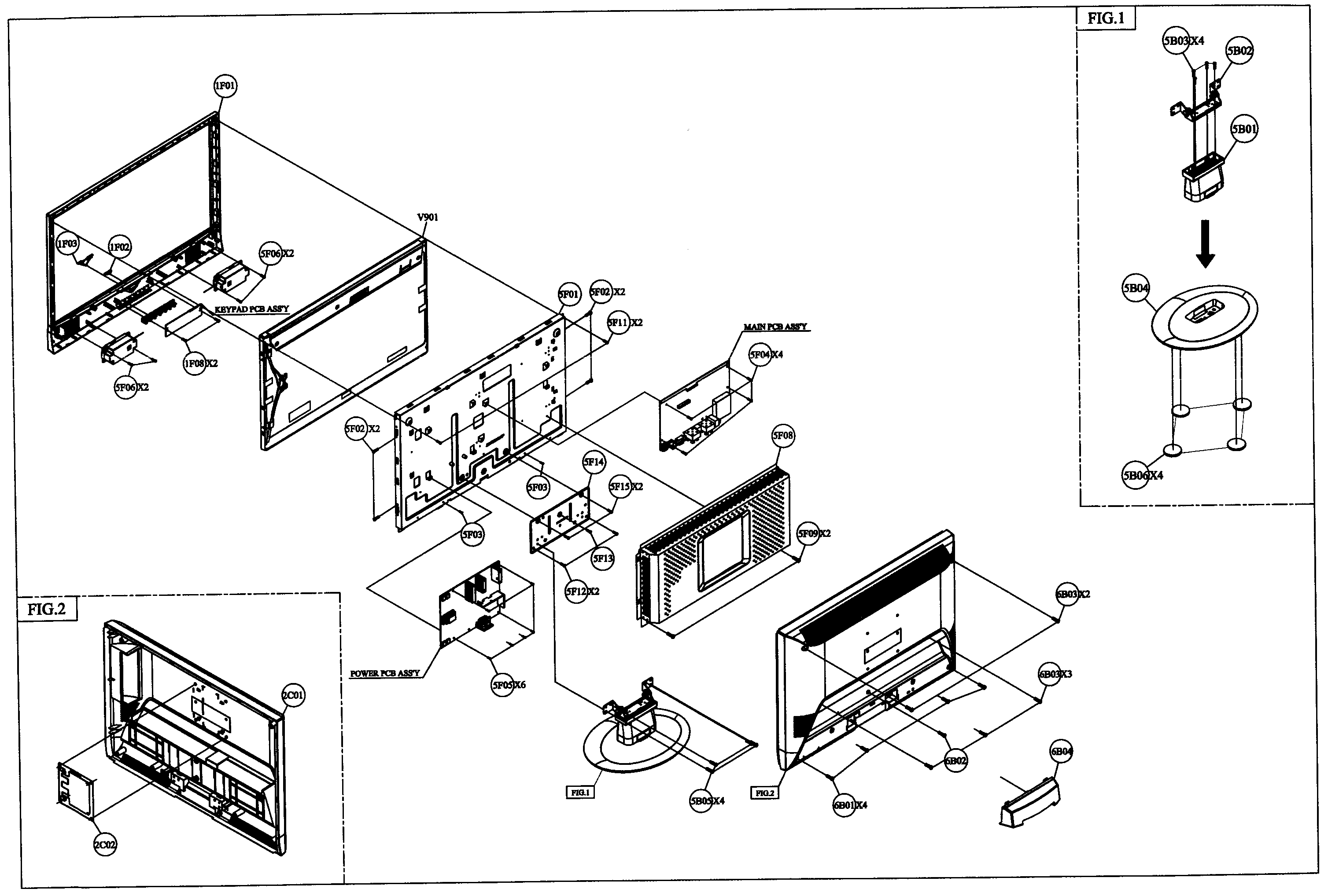 CABINET ASSY