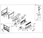 AOC L24H898 cabinet assy diagram