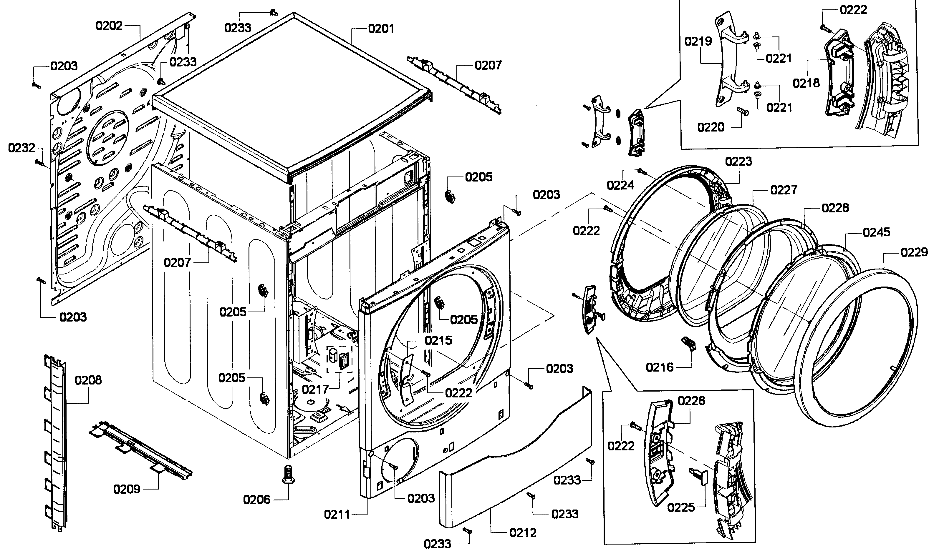 Cabinet assy