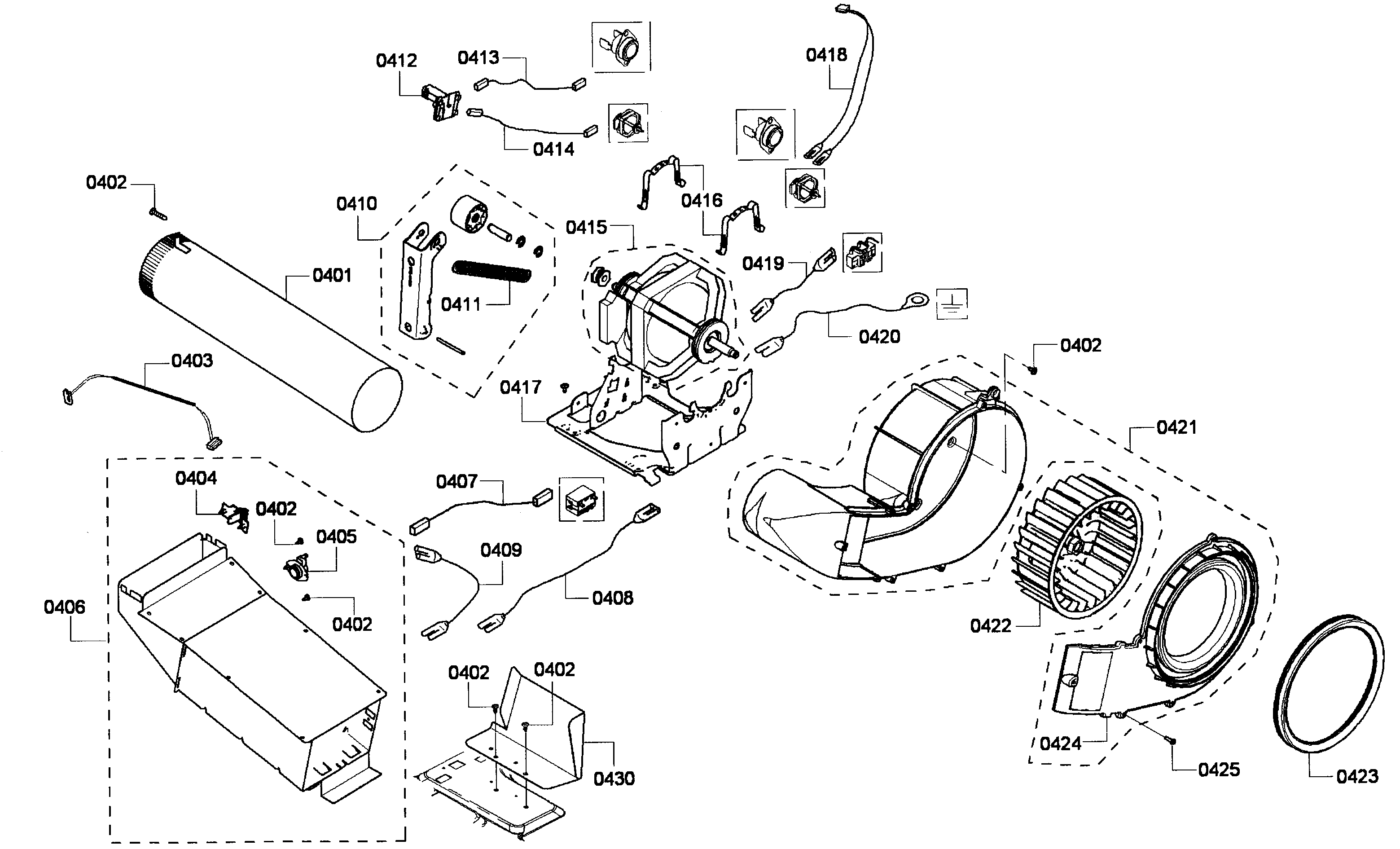 Motor assy