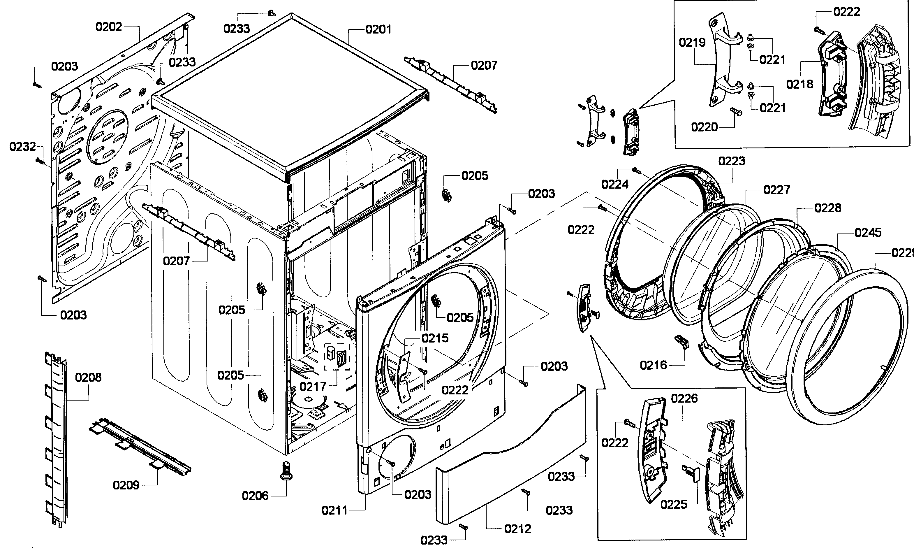 CABINET ASSY