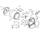 Bosch WTVC5330US/09 drum assy diagram