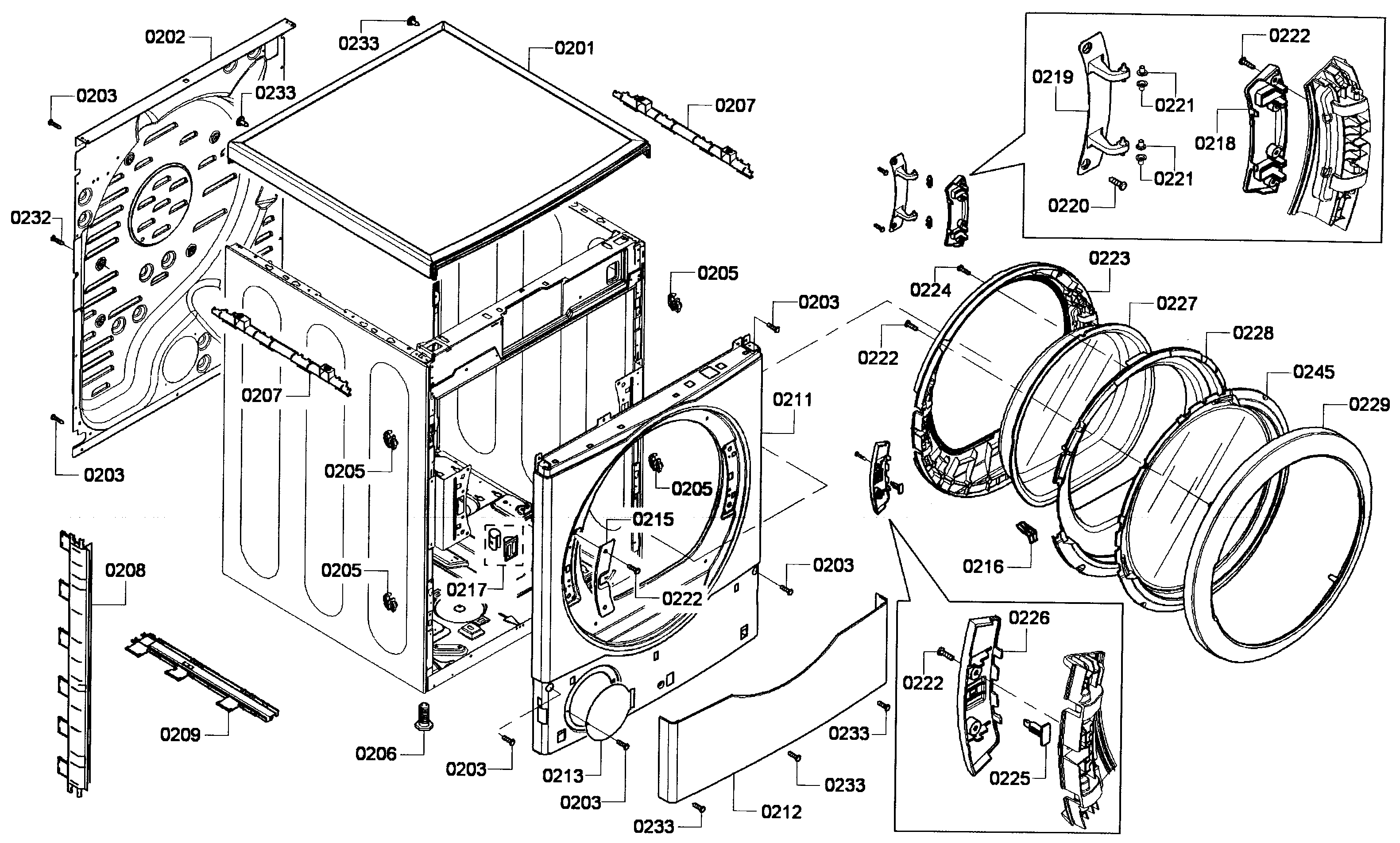 Cabinet assy