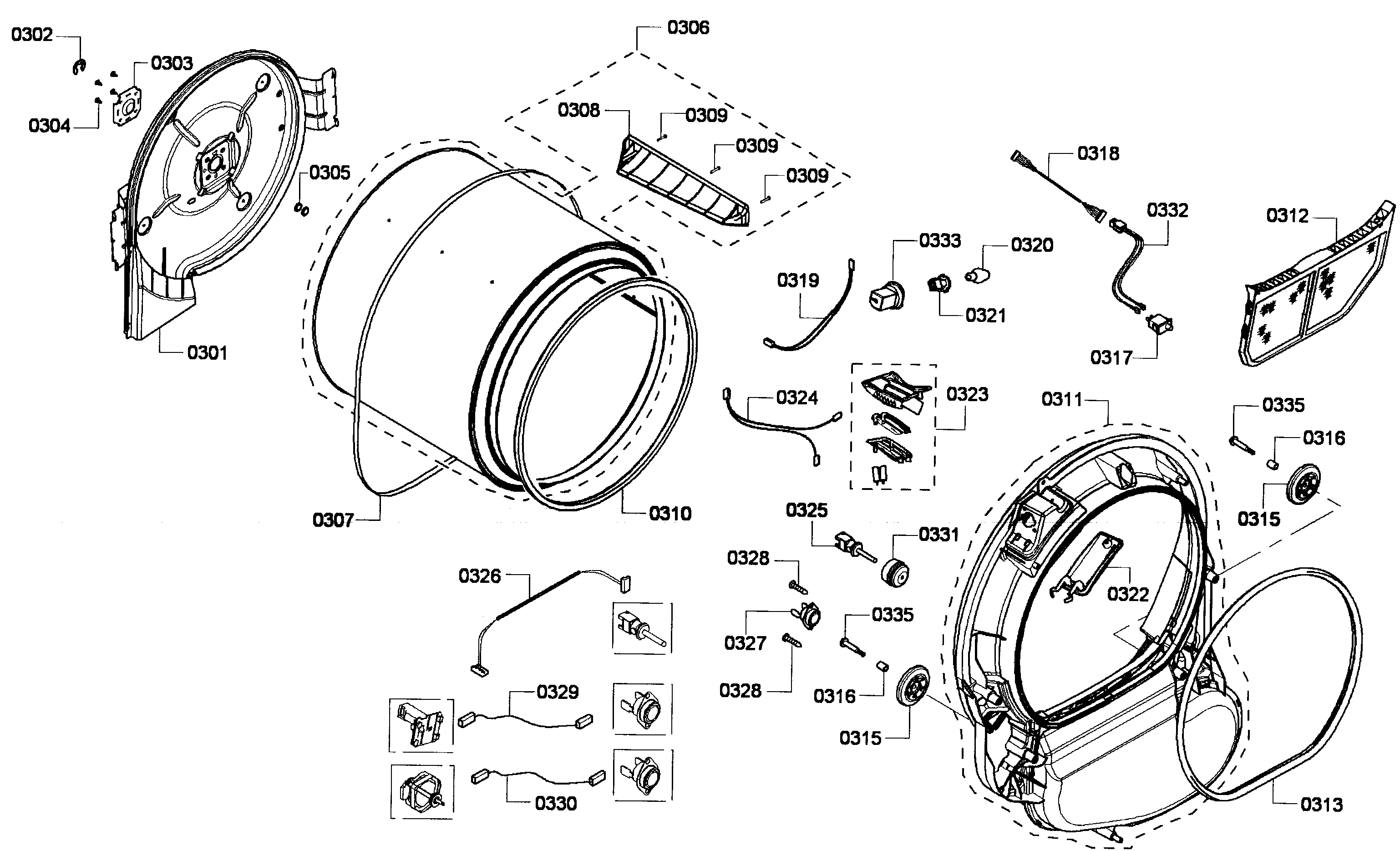 Drum assy