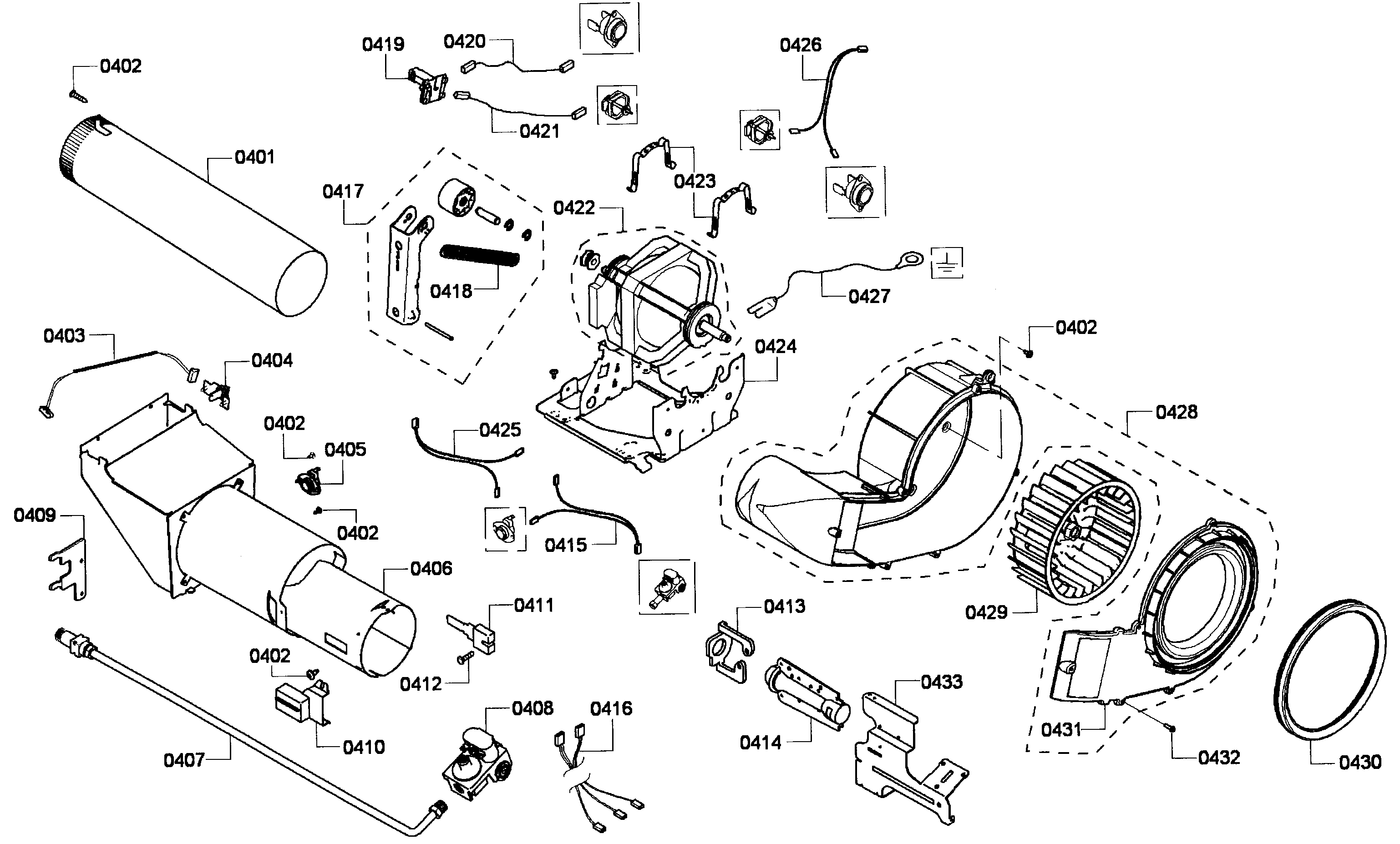 Motor assy