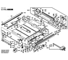 Bosch 4100 table assy diagram