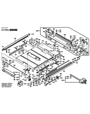 Table assy