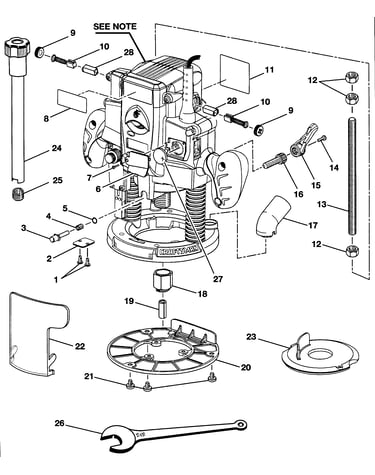 Router assy