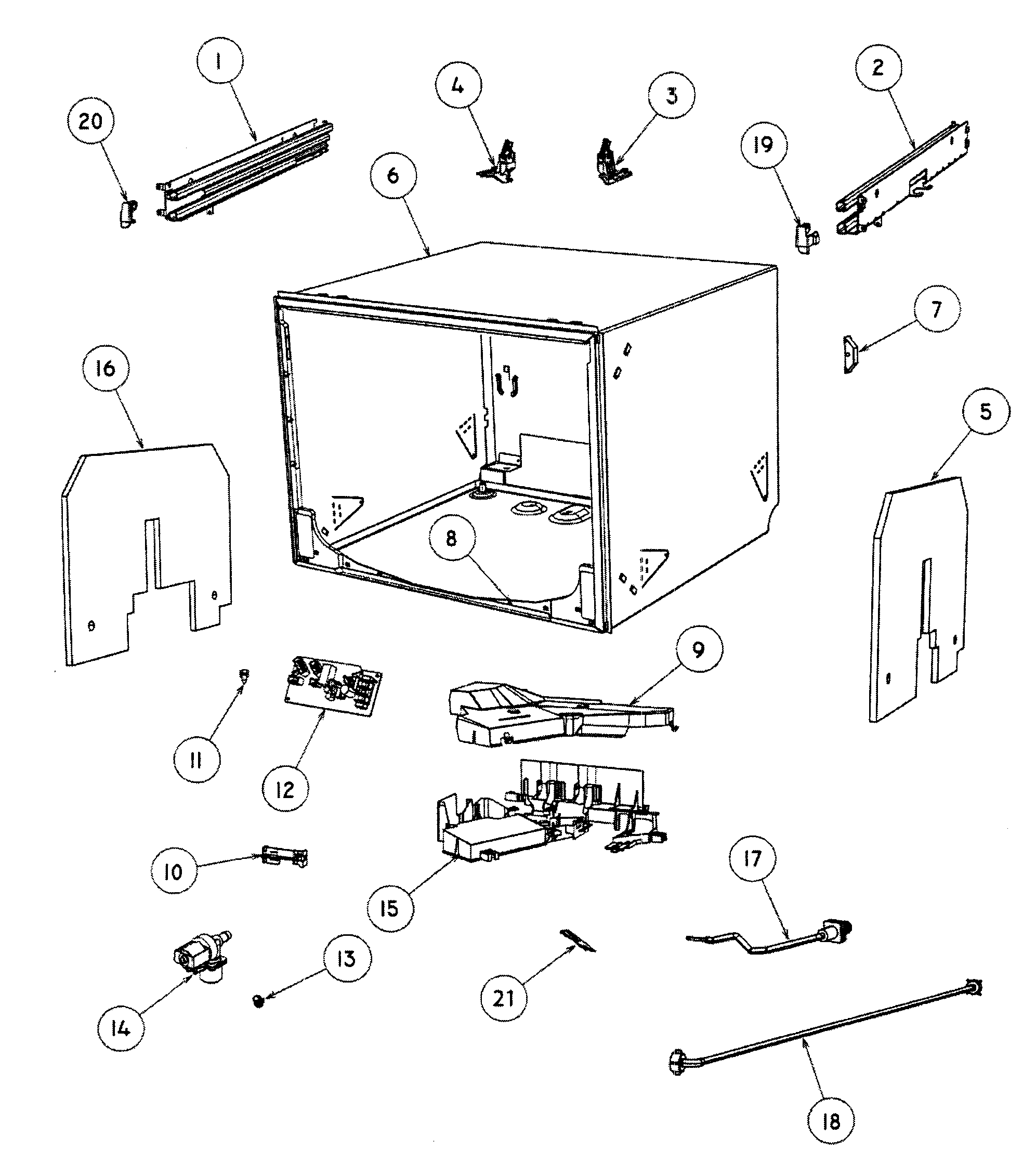 Cabinet assy
