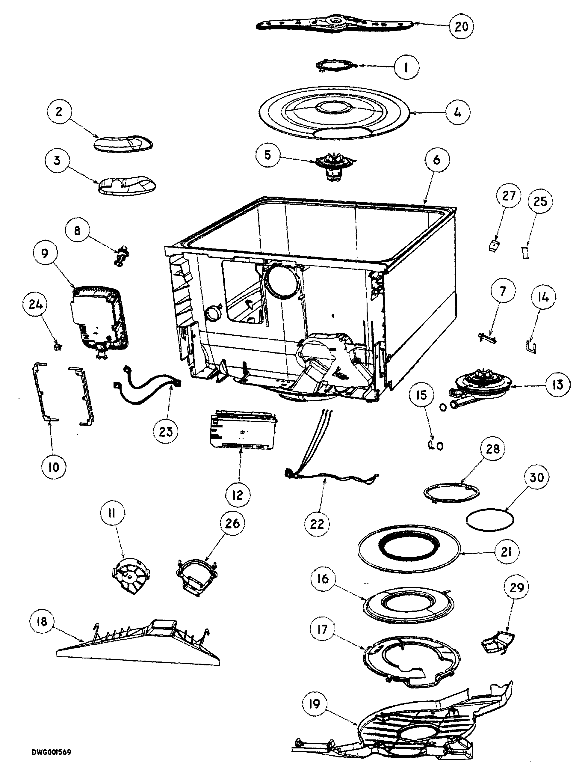 Tubs assy
