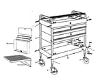 Craftsman 87559691 service cart diagram