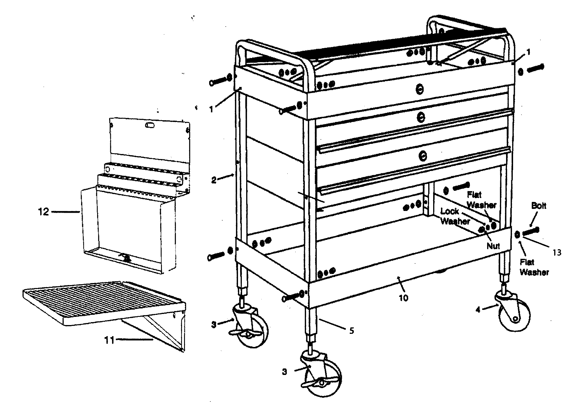 Service cart