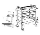 Craftsman 87559750 service cart diagram