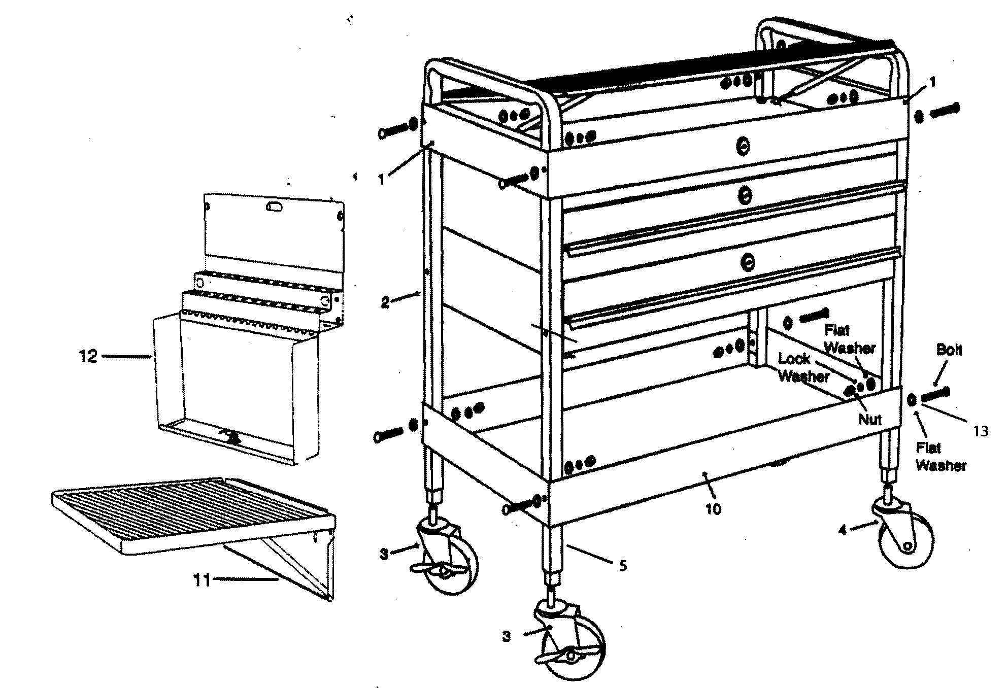 Service cart