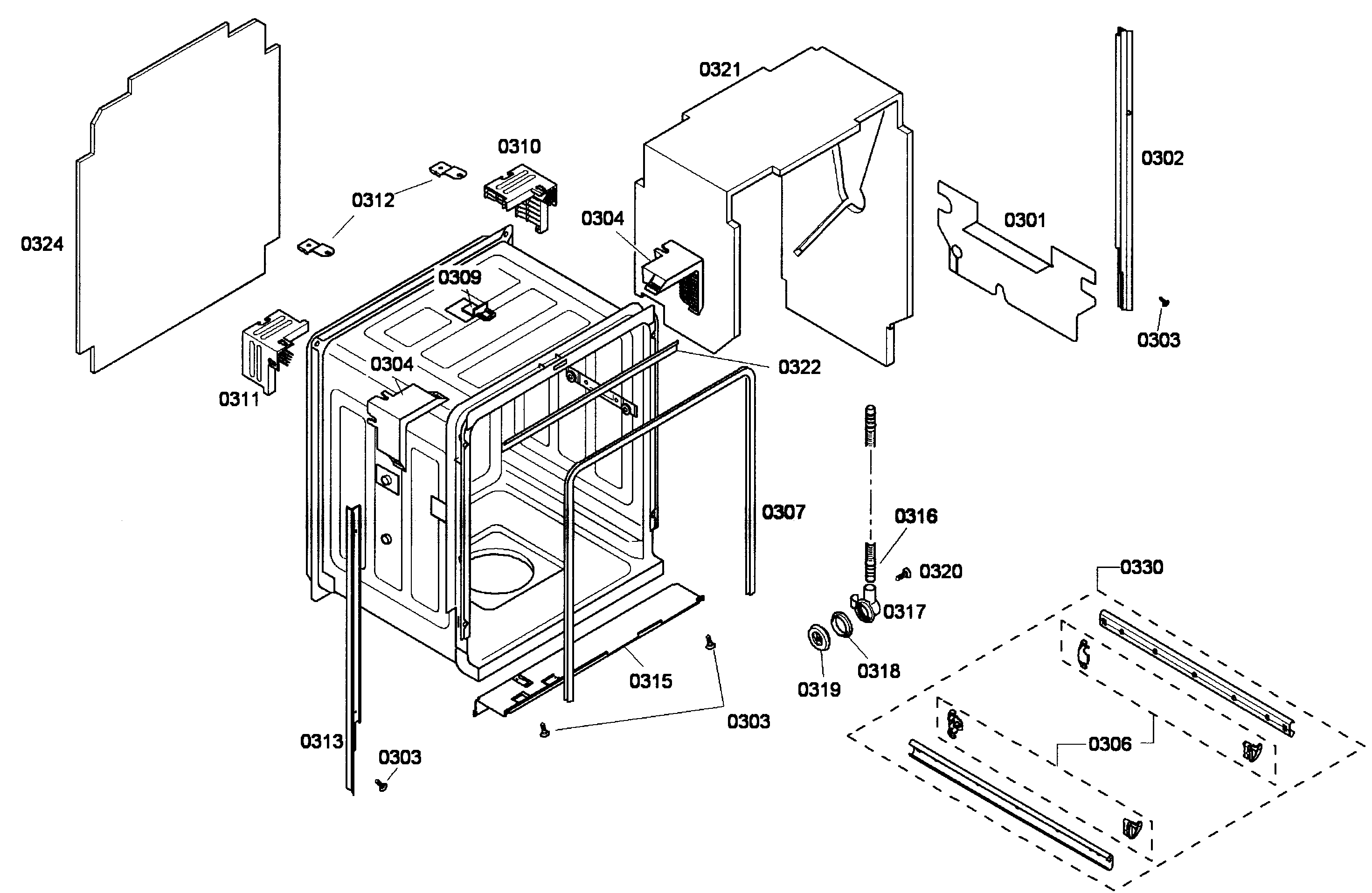 CABINET ASSY