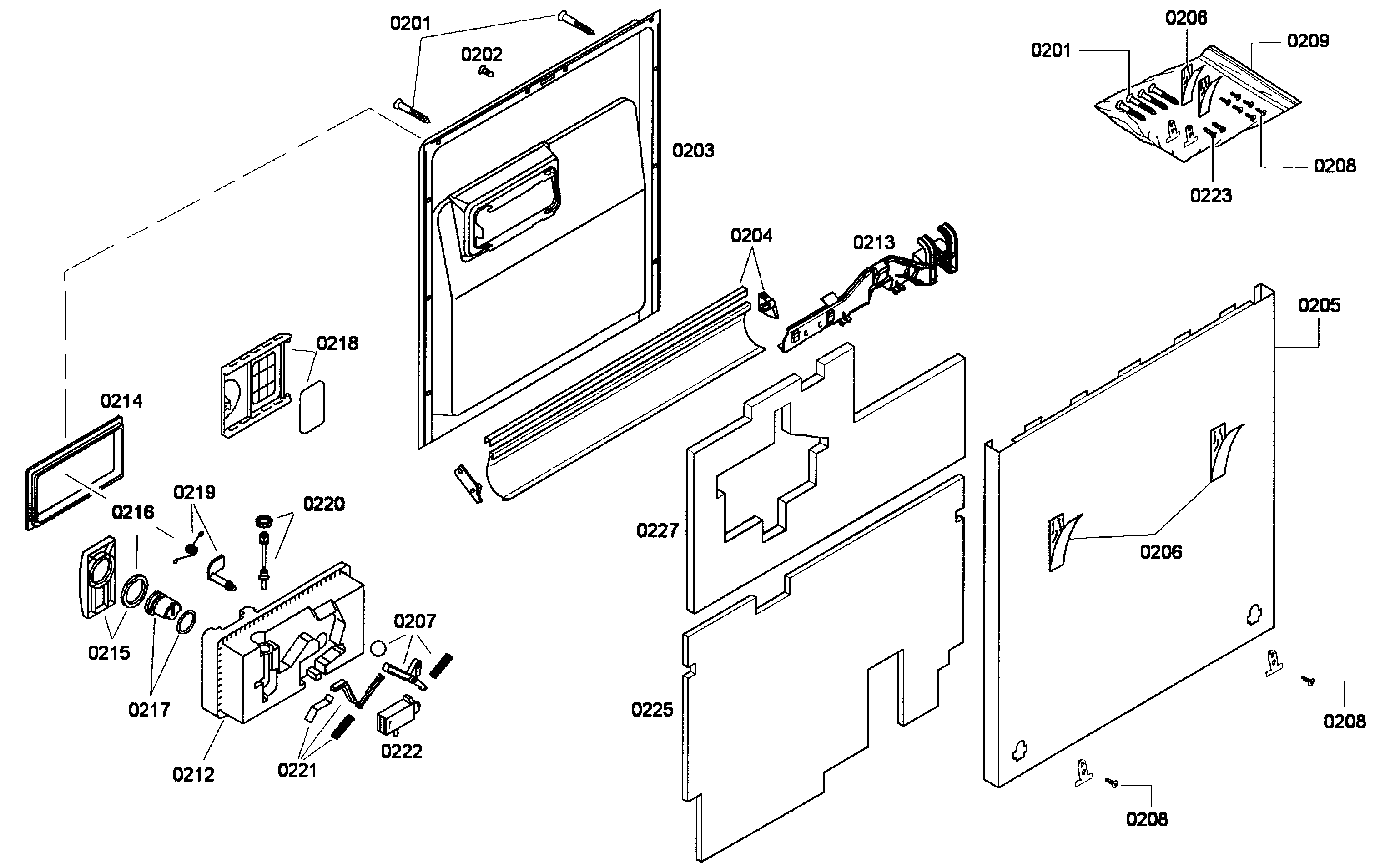 Door assy