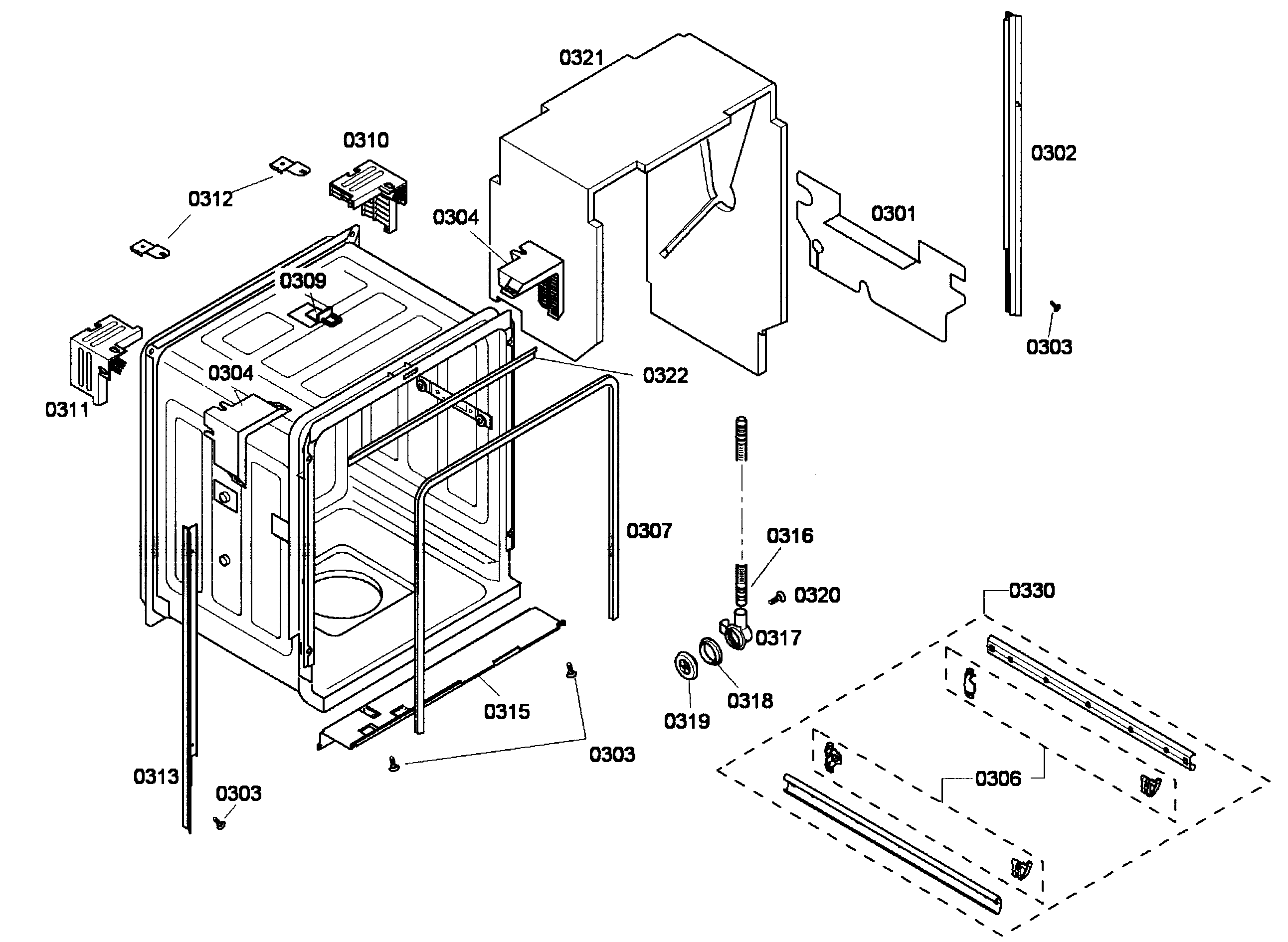 CABINET ASSY