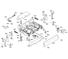 Thermador DWHD410GPR-53 base assy diagram