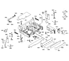 Thermador DWHD630GCM/53 base assy diagram