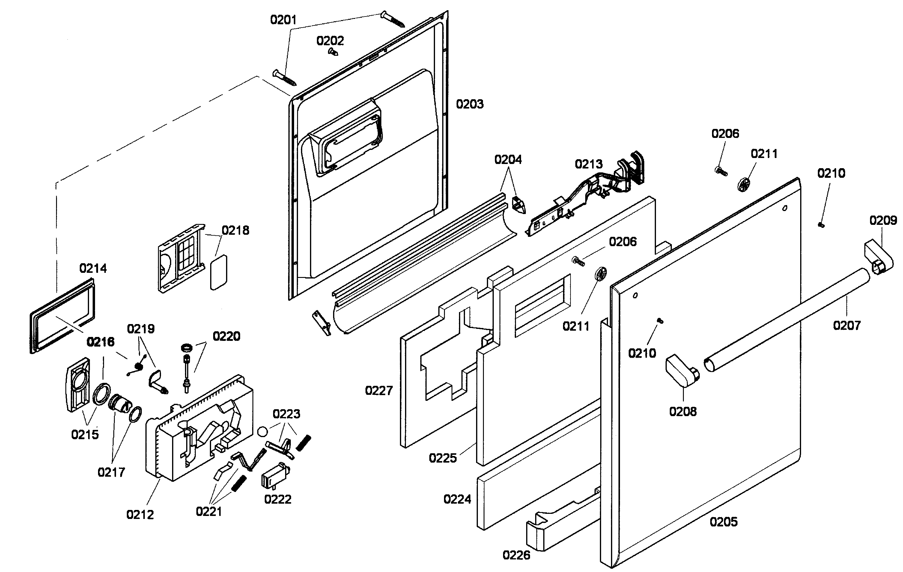 Door assy