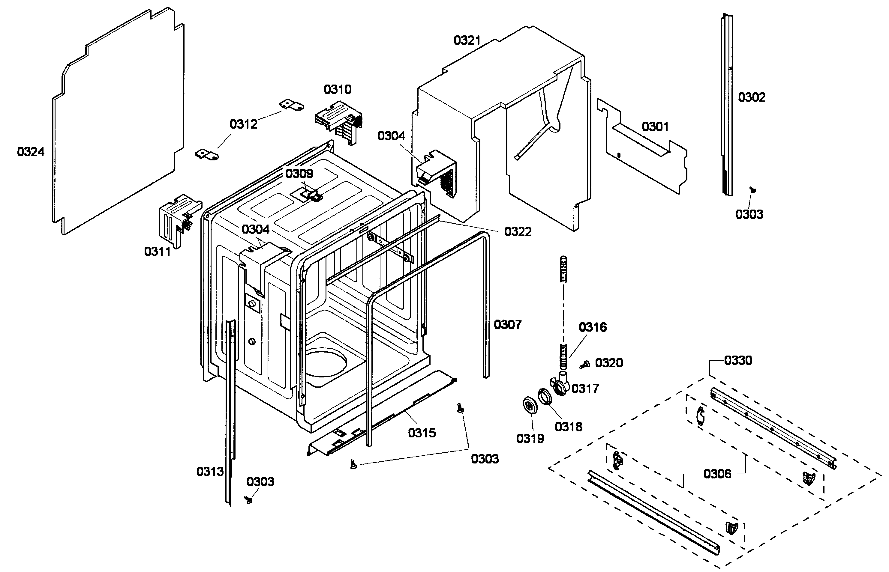 Cabinet assy