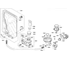 Thermador DWHD650GPR/01 pump assy diagram