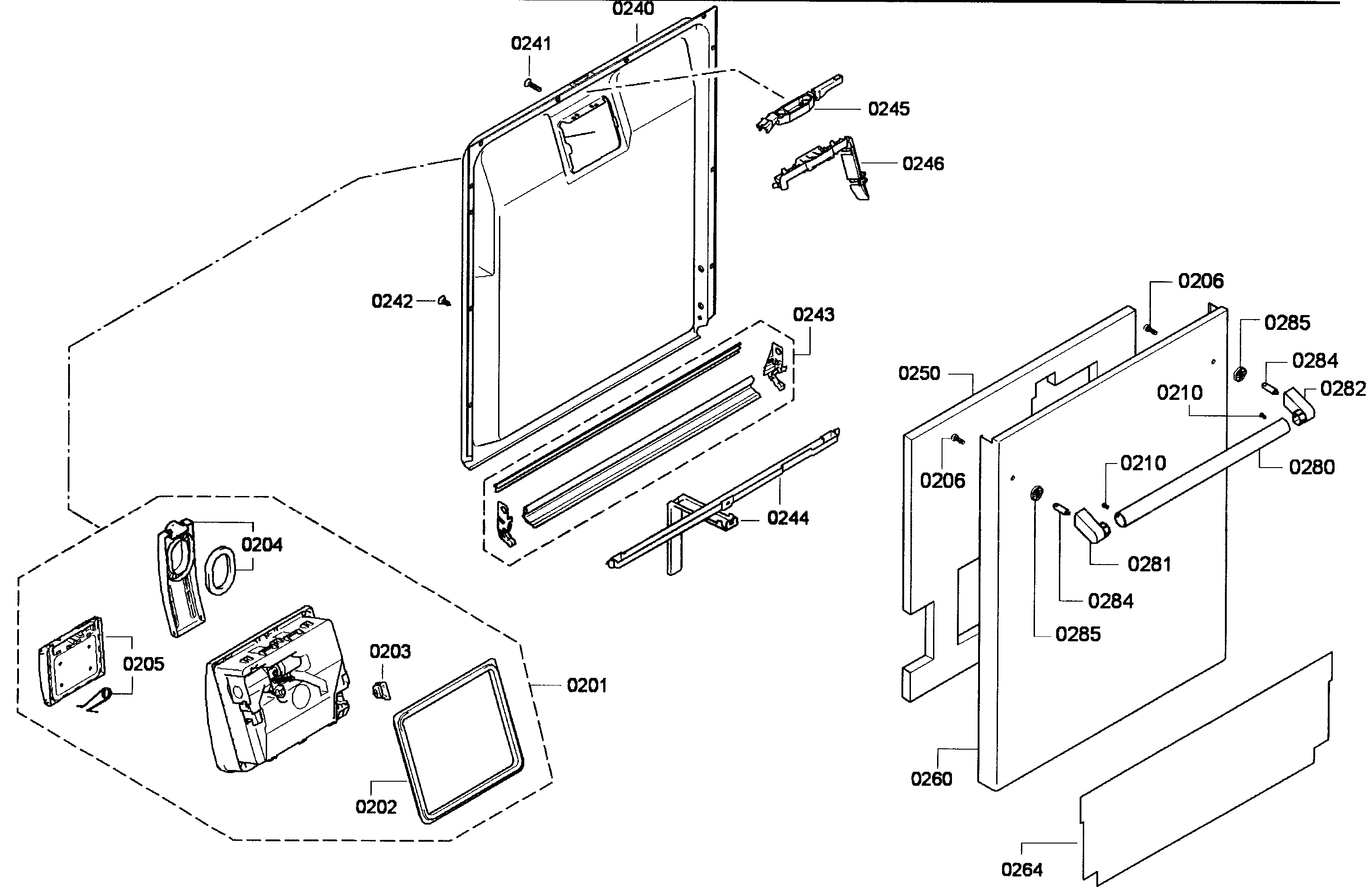 Door assy
