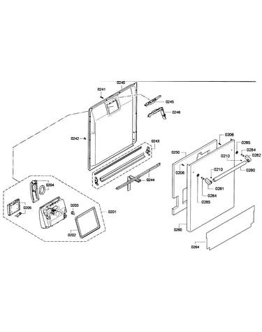 Door assy
