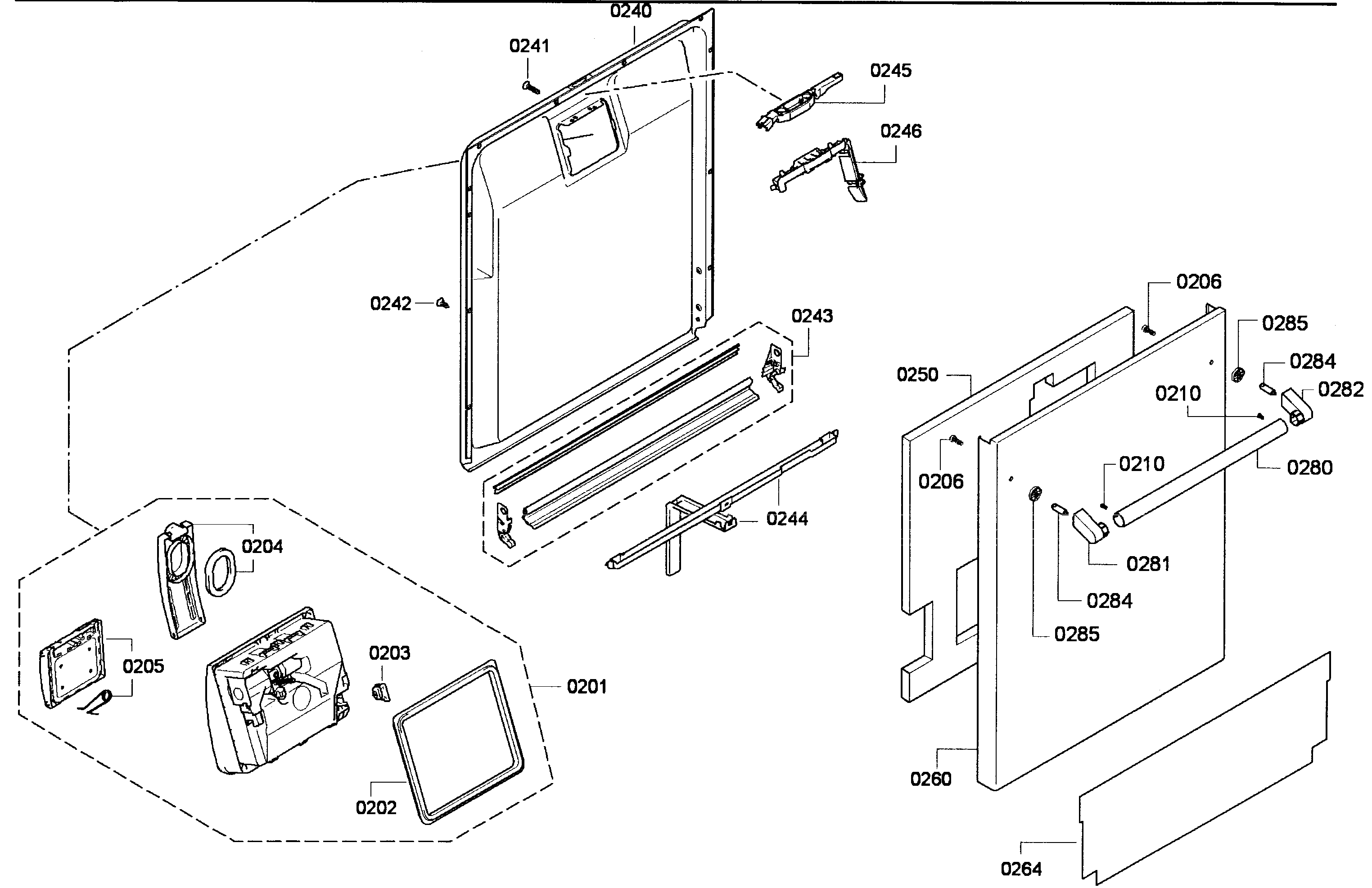Door assy