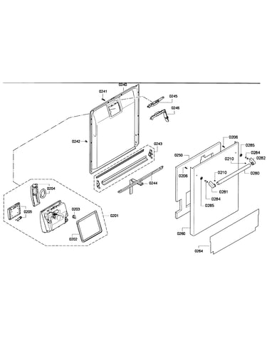Door assy