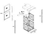 Bosch HBN3520UC/01 cabinet assy diagram