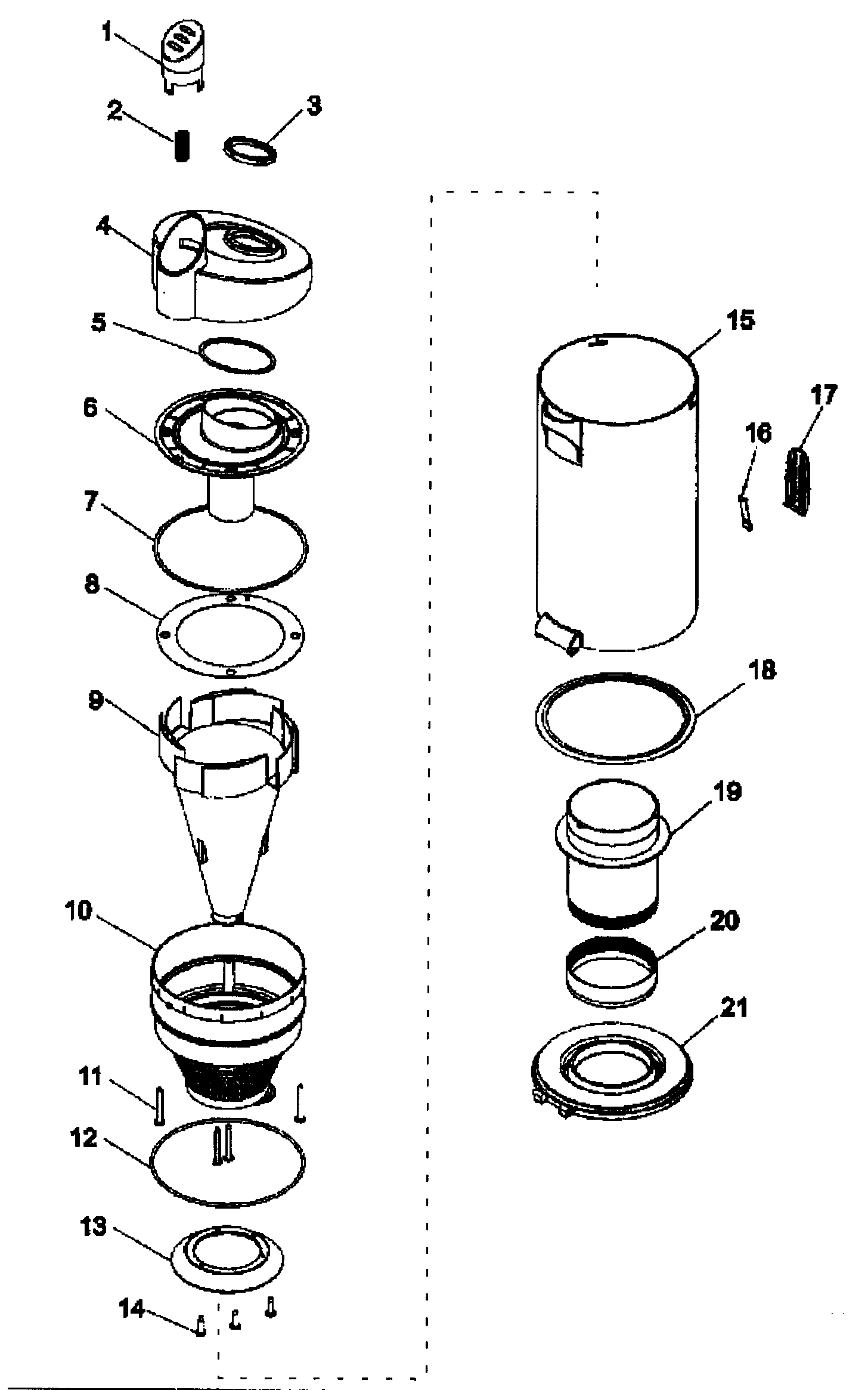 CYCLONE ASSY