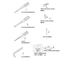 Kenmore 38519112 tools diagram