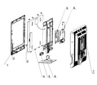 Proscan 37LC30S60S cabinet parts diagram