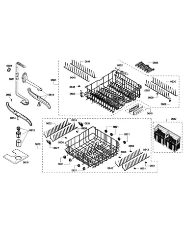 Racks assy
