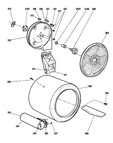 Drum assy