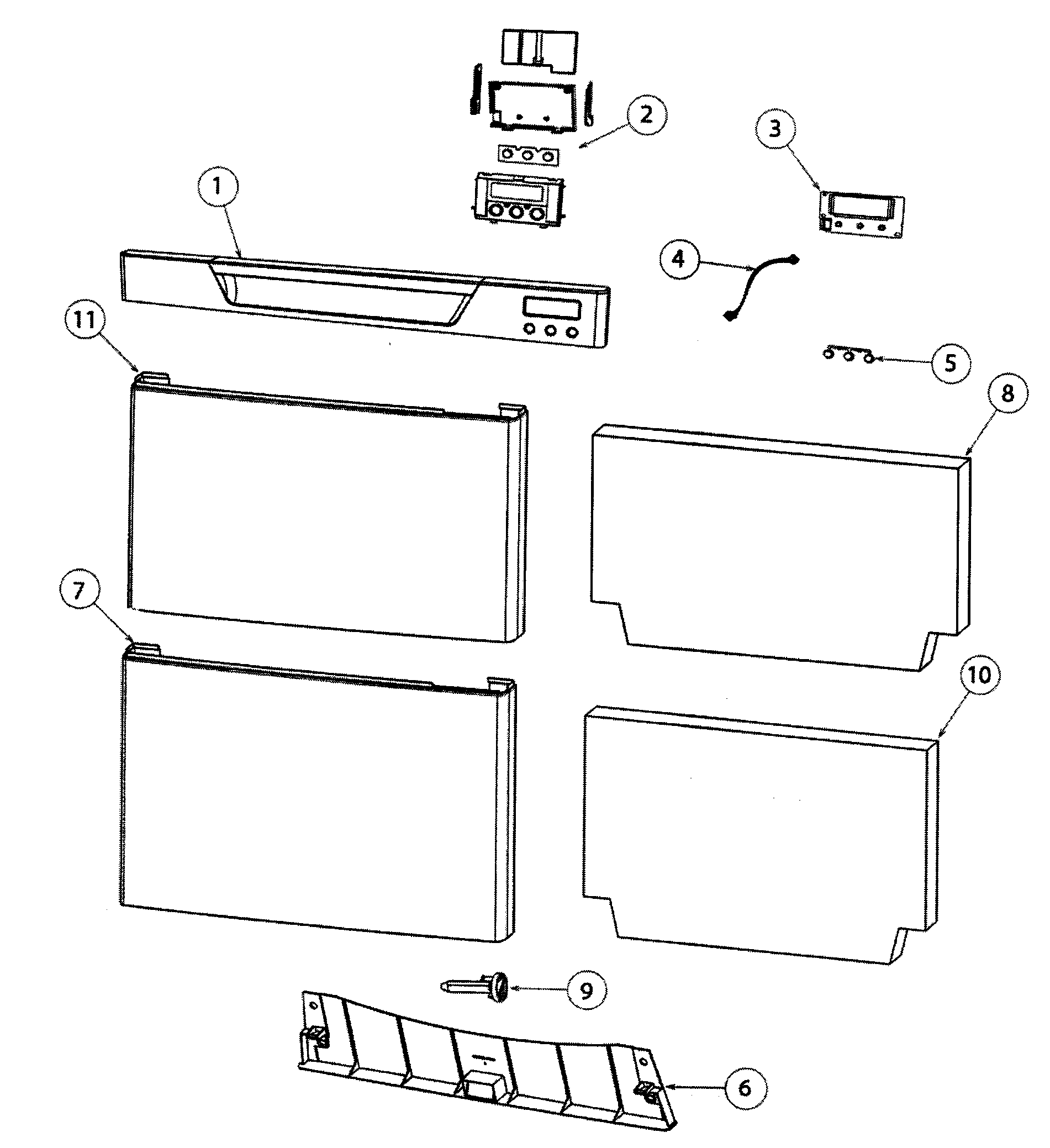 Front panels